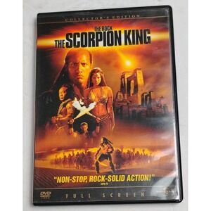 The Scorpion King DVD Collector's Edition The Rock Dwayne Johnson Action